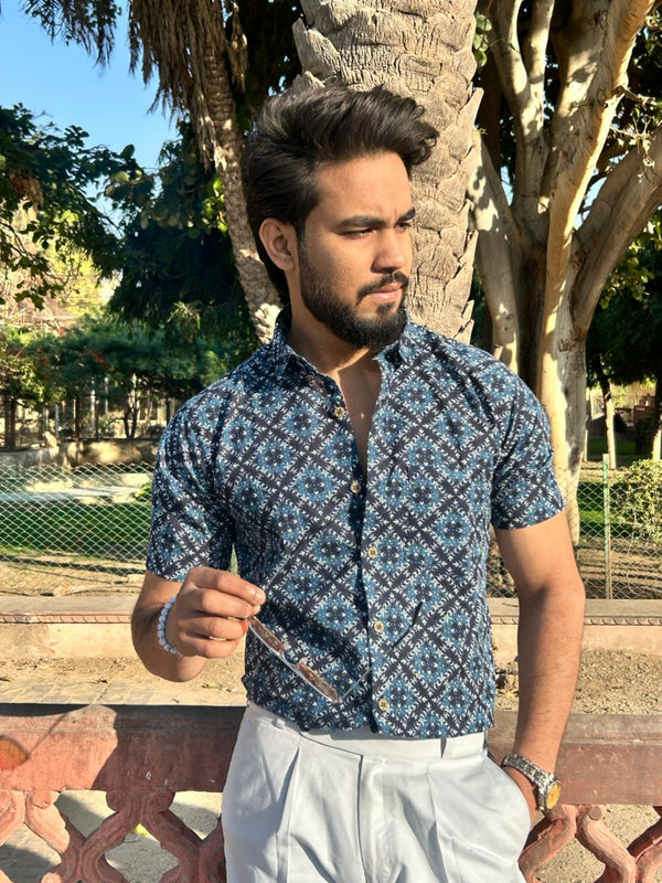 Men’s Printed Casual Shirt